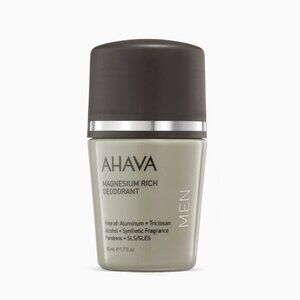 NEW AHAVA Men's Magnesium Rich Roll-On Deodorant